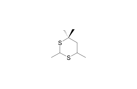 trans-2,4,4,6-Tetramethyl-1,3-dithiane