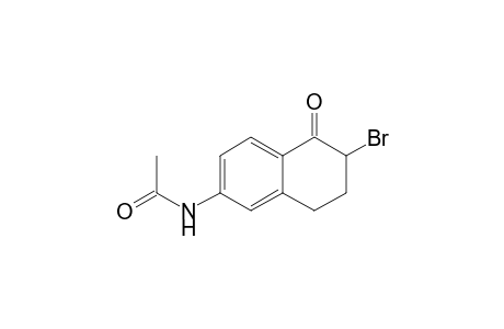 N-(2-Bromo-1,2,3,4-tetrahydro-1-oxonaphthalen-6-yl)-N-methylacetamide