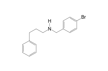 3-Phenylpropylamine N-(4-bromobenzyl)