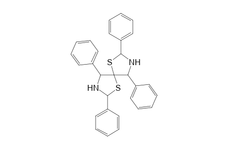 1,6-Dithia-3,8-diazaspiro[4.4]nonane, 2,4,7,9-tetraphenyl-