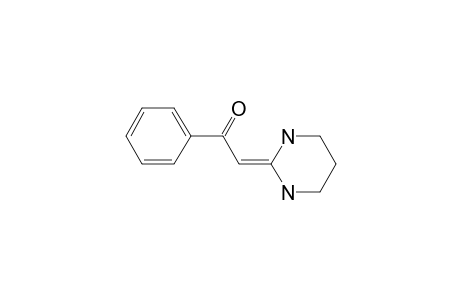 2-(1,3-diazinan-2-ylidene)-1-phenylethanone