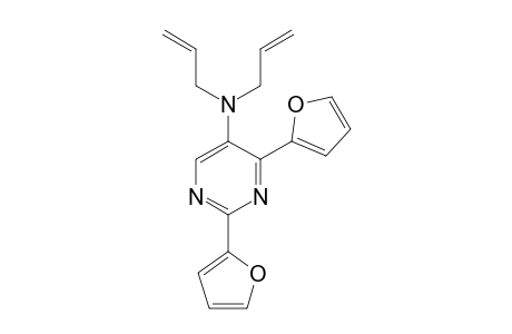 N,N-Diallyl-2,4-di(2-furyl)pyrimidin-5-amine