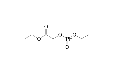 Ethyl 2-[(ethoxyphosphinyl)oxy]propanoate