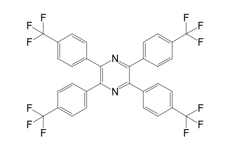 2,3,5,6-Tetrakis(4-(trifluoromethyl)phenyl)pyrazine