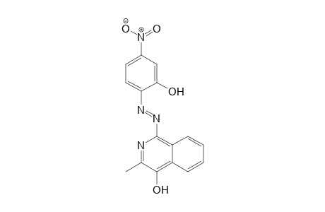 4-Isoquinolinol, 1-[2-(2-hydroxy-4-nitrophenyl)diazenyl]-3-methyl-