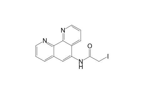 2-iodanyl-N-(1,10-phenanthrolin-5-yl)ethanamide
