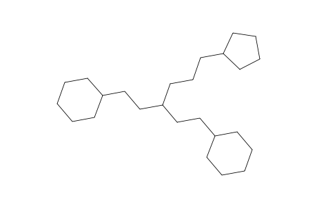 Cyclohexane, 1,1'-[3-(3-cyclopentylpropyl)-1,5-pentanediyl]bis-