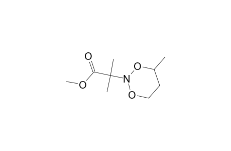 Methyl 2-methyl-2-(4-methyl-1,3,2-dioxazinan-2-yl)propanoate