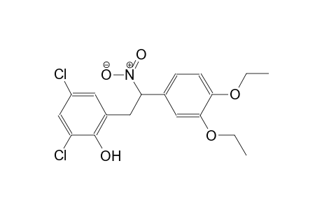 phenol, 2,4-dichloro-6-[2-(3,4-diethoxyphenyl)-2-nitroethyl]-