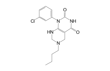 6-Butyl-1-(3-chlorophenyl)-1H,2H,3H,4H,5H,6H,7H,8H-[1,3]diazino[4,5-d]pyrimidine-2,4-dione