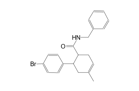 N-benzyl-6-(4-bromophenyl)-4-methyl-3-cyclohexene-1-carboxamide