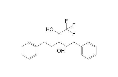 1,1,1-Trifluoro-5-phenyl-3-(2-phenylethyl)pentane-2,3-diol