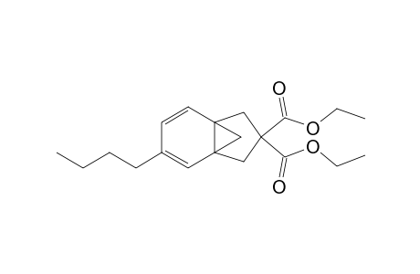 Diethyl 3-butyltricyclo[4.3.1.0(1,6)]deca-2,4-diene-8,8-dicarboxylate