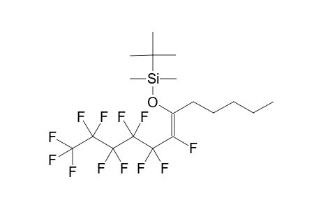 1-Perfluorohexylidene-1-[)tert-butyldimethylsilyl)oxy]hexane