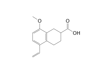 5-Ethenyl-8-methoxy-1,2,3,4-tetrahydronaphthalene-2-carboxylic acid