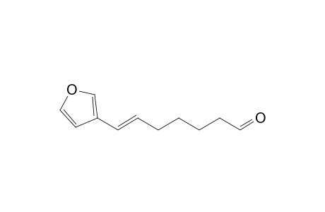 (8Z)-7-(3-Furyl)hept-6-en-1-al