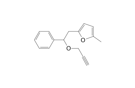 2-Methyl-5-(2-phenyl-2-(prop-2-ynyloxy)ethyl)furan