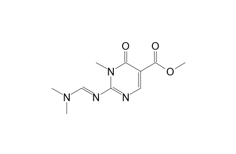 2-[(N,N-Dimethylaminomethylen)amino]-3-methyl-5-methoxycarbonylpyrimidin-4(3H)-one