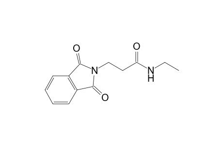 3-(1',3'-Dioxo-1',3'-dihydroisoindol-2'-yl)-N-ethylpropionamide