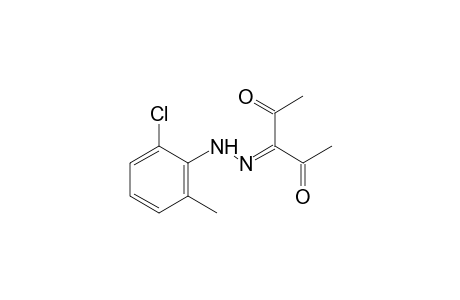 2,3,4-pentanetrione, 3-(6-chloro-o-tolyl)hydrazone