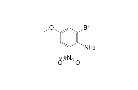 2-Nitro-4-methoxy-6-bromo aniline