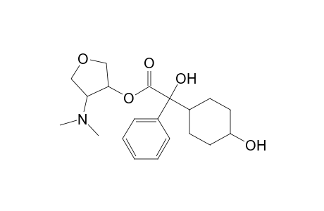 Benzeneacetic acid, .alpha.-hydroxy-.alpha.-(4-hydroxycyclohexyl)-, 4-(dimethylamino)tetrahydro-3-furanyl ester