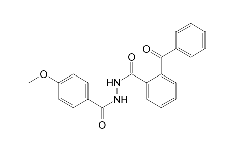 2-Benzoyl-N'-(4-methoxybenzoyl)benzohydrazide