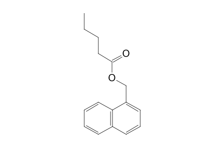 Naphthalen-1-ylmethyl pentanoate