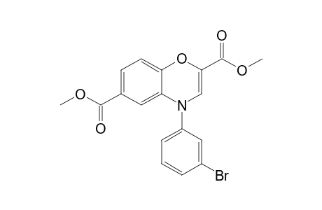 Dimethyl 4-(3-bromophenyl)-4H-1,4-benzoxazine-2,6-dicarboxylate