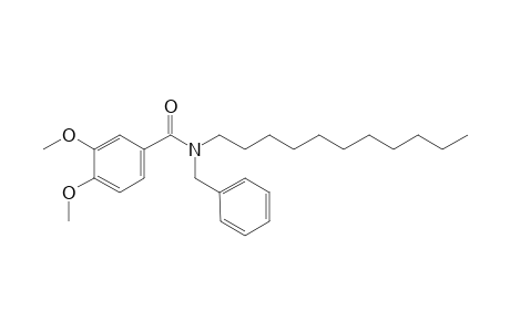 Benzamide, 3,4-dimethoxy-N-benzyl-N-undecyl-