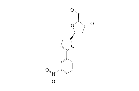 1-BETA-[5-(3-NITROPHENYL)-FURAN-2-YL]-1,2-DIDEOXY-D-RIBOFURANOSIDE