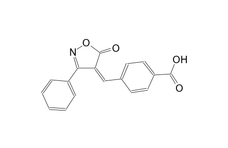4-[(Z)-(5-oxo-3-phenyl-4(5H)-isoxazolylidene)methyl]benzoic acid