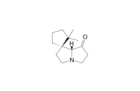 Hexahydro-2,2-dimethyl-7'-oxospiro[cyclopentane-1,1'-[1H]pyrrolizine]