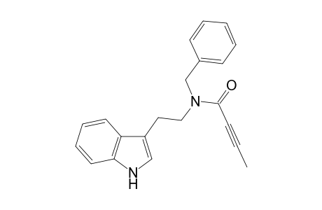2-Butynoic acid benzyl-[2-(1H-indol-3-yl)-ethyl]-amide