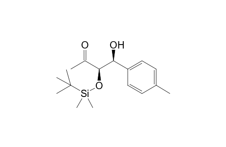 (3R,4S)-[(t-Butyl)dimethylsilyloxy]-4-hydroxy-4-(p-methylphenyl)butan-2-one