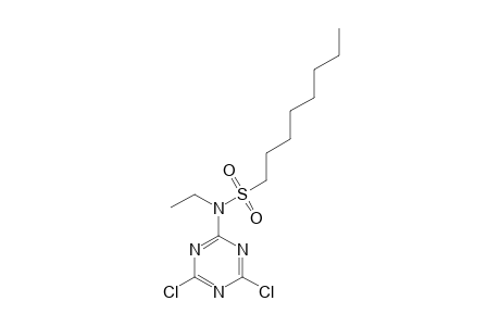 N-(4,6-DICHLORO-1,3,5-TRIAZIN-2-YL)-N-ETHYLOCTANE-1-SOLFONAMIDE