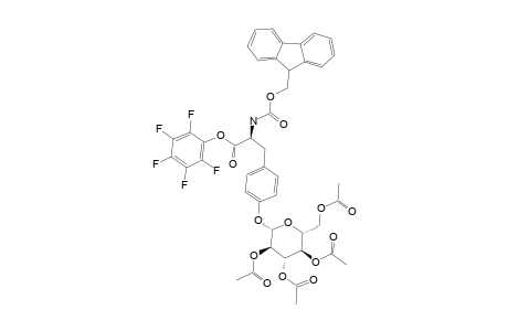 N(ALPHA)-FMOC-TYR-(AC(4)-BETA-D-GLC)-OPFP