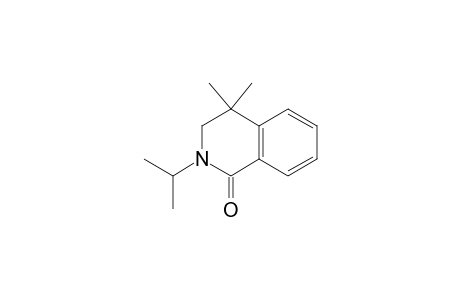 3,4-Dihydro-4,4-dimethyl-2-(1-methylethyl)-1H-isoquinol-1-one