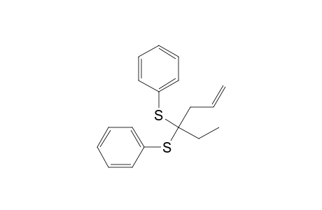 Benzene, 1,1'-[(1-ethyl-3-butenylidene)bis(thio)]bis-
