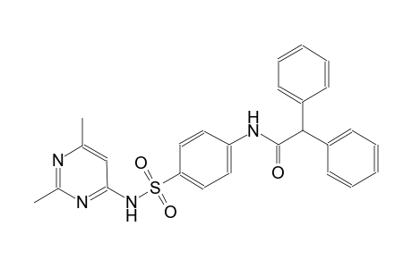 N-(4-{[(2,6-dimethyl-4-pyrimidinyl)amino]sulfonyl}phenyl)-2,2-diphenylacetamide