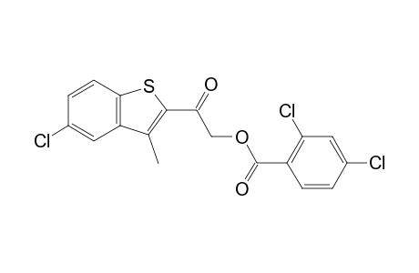 5-chloro-3-methylbenzo[b]thien-2-yl hydroxymethyl ketone, 2,4-dichlorobenzoate