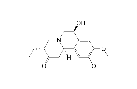 (3R,7S,11bR)-3-ethyl-7-hydroxy-9,10-dimethoxy-1,3,4,6,7,11b-hexahydrobenzo[a]quinolizin-2-one