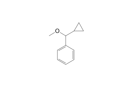 Cyclopropylphenylmethyl methyl ether