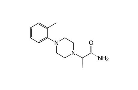 alpha-METHYL-4-o-TOLYL-1-PIPERAZINEACETAMIDE