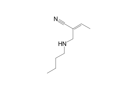 (E)-2-(butylaminomethyl)-2-butenenitrile