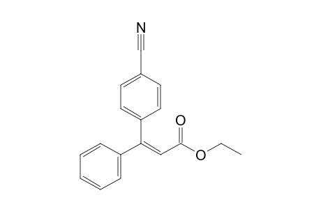 (Z)-Ethyl 3-phenyl-3-(p-cyanophenyl)propenoate