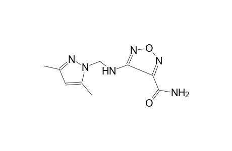 4-{[(3,5-dimethyl-1H-pyrazol-1-yl)methyl]amino}-1,2,5-oxadiazole-3-carboxamide