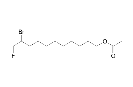 1-Undecanol, 10-bromo-11-fluoro-, acetate