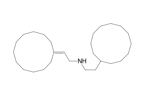 N-(2-Cyclododecylideneethyl)-N-(2-cyclododecylethyl)amine