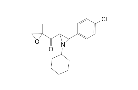 [3-(4-Chloro-phenyl)-1-cyclohexyl-aziridin-2-yl]-(2-methyl-oxiranyl)-methanone
